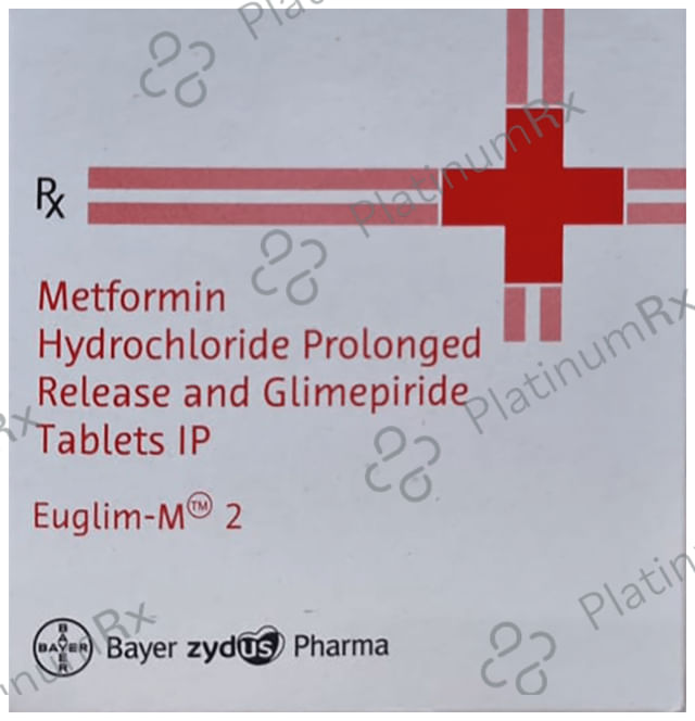 Euglim M 2/500mg Tablet PR 10s
