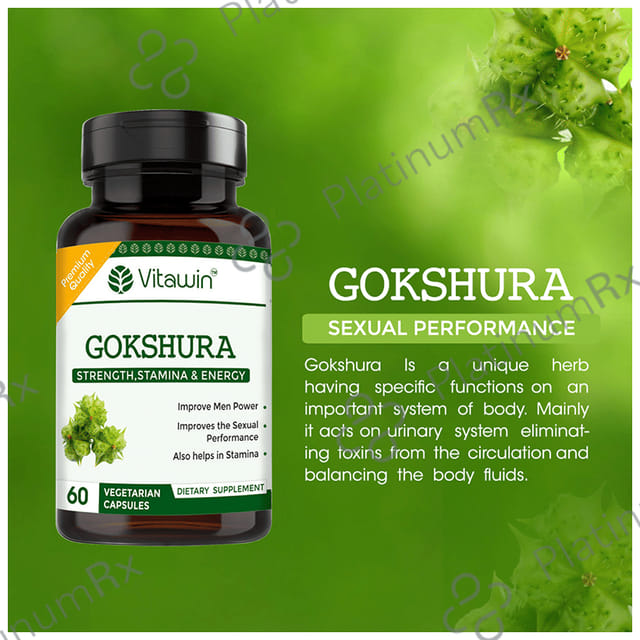 Vitawin Gokshura Vegetarian Capsule
