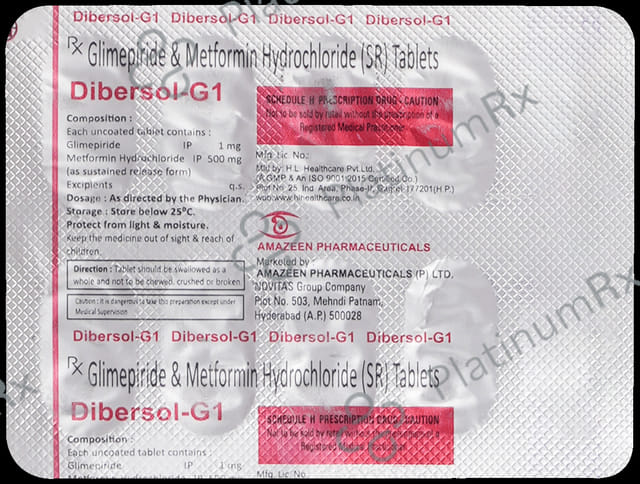Dibersol-G 1 Tablet SR