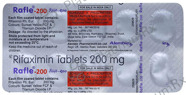 Rafle 200mg Tablet 10s