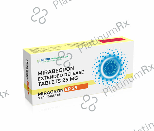 Miragron 25mg Tablet ER 10s