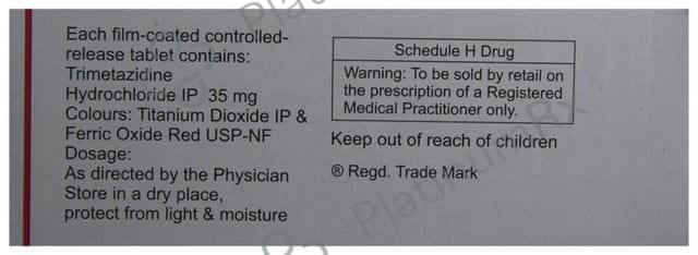 Metagard 35mg CR Tablet 10s
