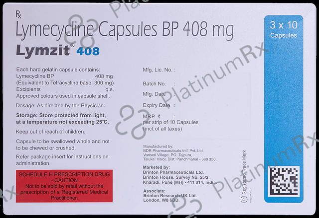 Lymzit 408mg Capsule 10s