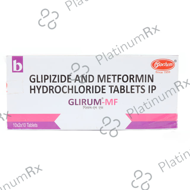 Glirum MF 5/500mg Tablet 10s