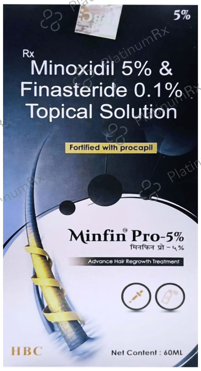 Minfin Pro 5% Solution 60ml