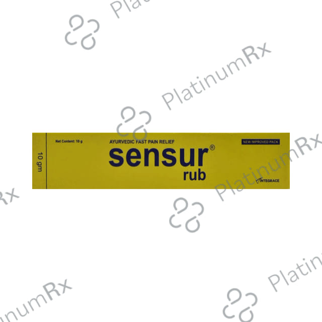 Sensur Ayurvedic Fast Pain Relief Rub Ointment 10gm