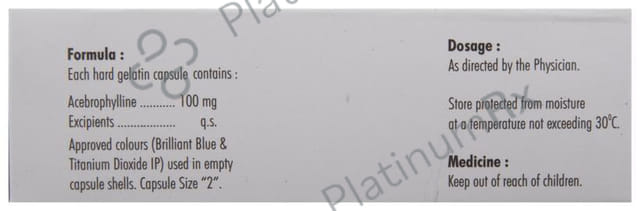 A Phyl 100mg Capsule 10s