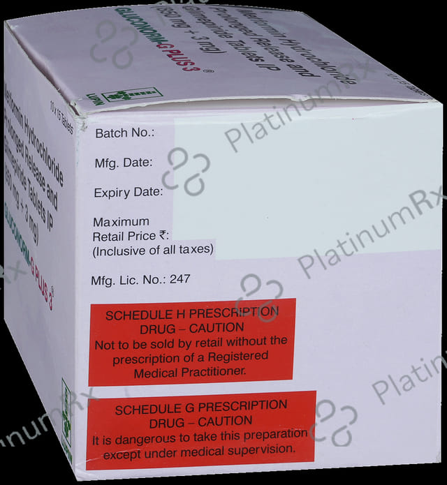 Gluconorm G Plus 3/850mg Tablet PR 15s