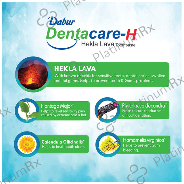 Dabur Dentacare-H Hekla Lava Toothpaste