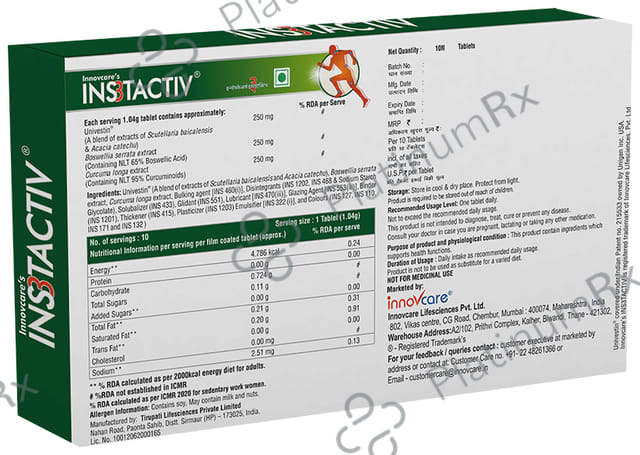 Ins3tactiv Tablet