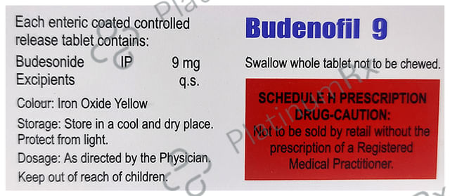 Budenofil 9mg Tablet CR 10s