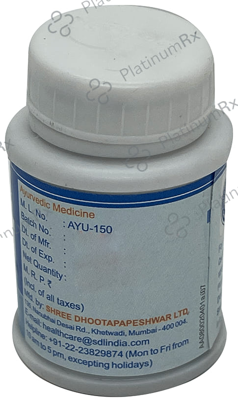 Dhootapapeshwar Smrutisagar Rasa Tablet 25 tablets
