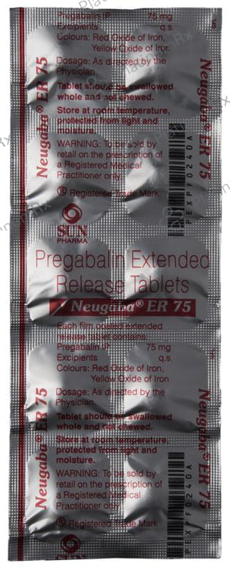 Neugaba ER 75 Tablet