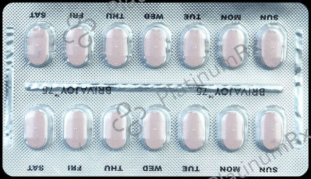 Brivajoy 75mg Tablet 14s