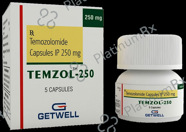 Temzol 250mg Capsule 5s