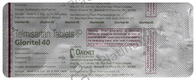 Gloritel 40 Tablet