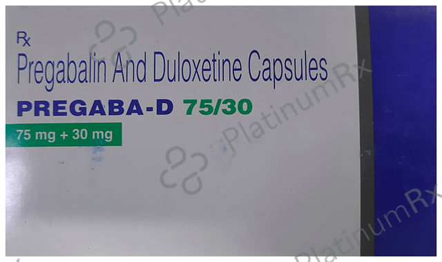 Pregaba D 75/30 Capsule DR 10s