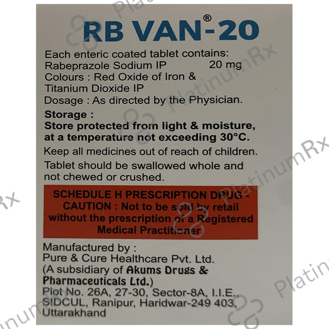 RB Van 20 Tablet