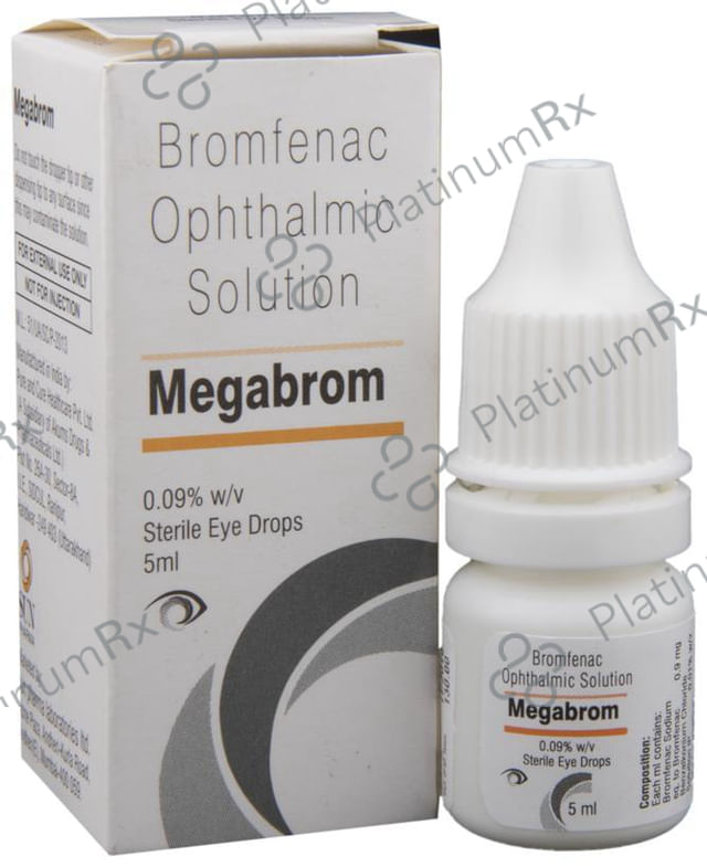 Megabrom 0.09% Eye Drop 5ml