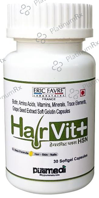 Eric Favre HairVit + HSN Softgel Capsules 30 capsules