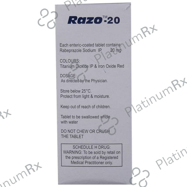 Razo 20mg Tablet 15s