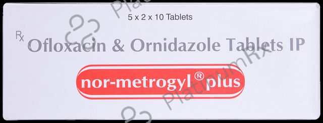 Nor-Metrogyl Plus Tablet 10 Tablet