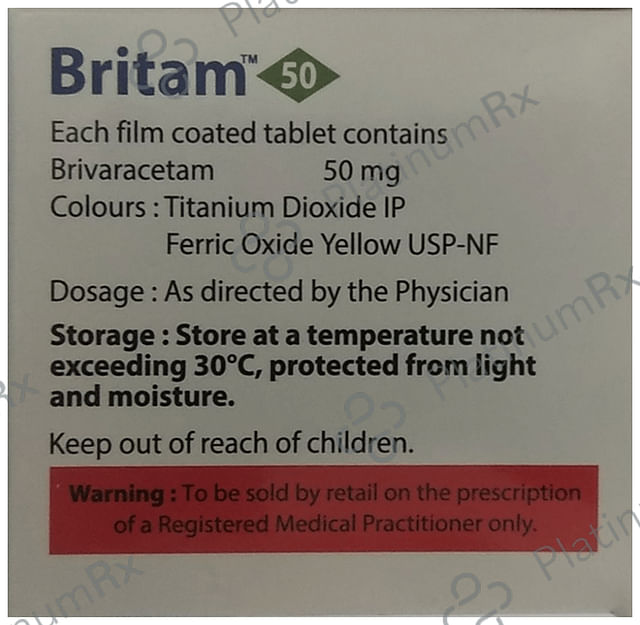 Britam 50mg Tablet 10s