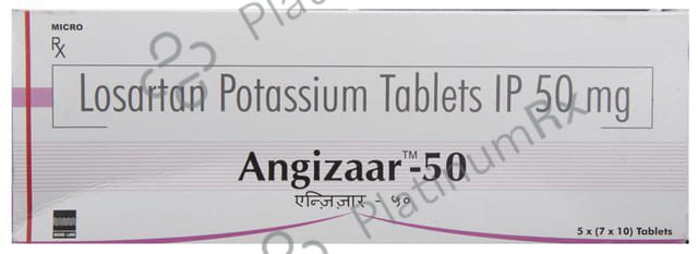 Angizaar 50mg Tablet 10s