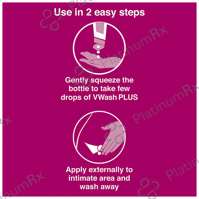 VWash Plus Expert Intimate Hygiene Liquid 200ml