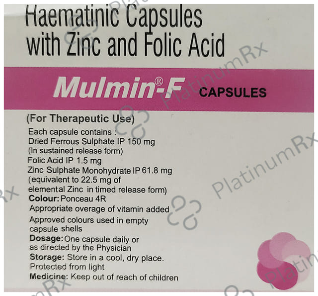Mulmin F Capsule 10s