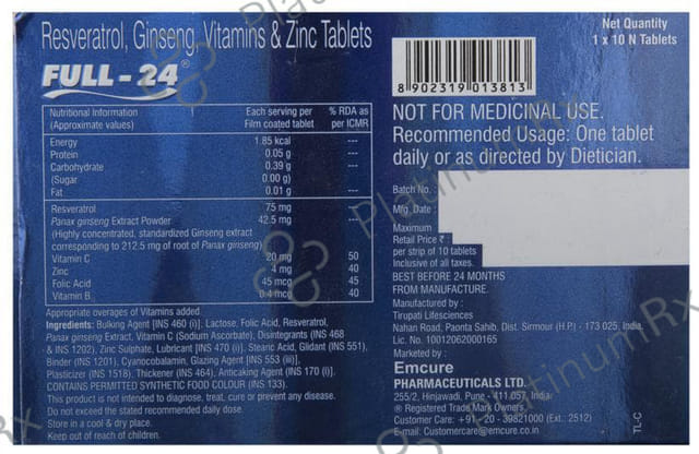 Full 24 Tablet 10s