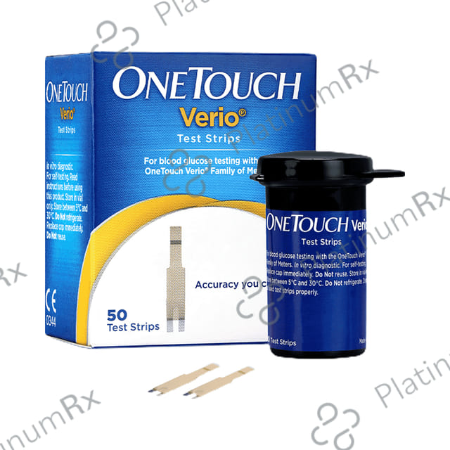 Onetouch Verio Test Strip Test 50s