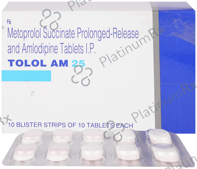 Tolol AM 25/2.5mg Tablet 10s