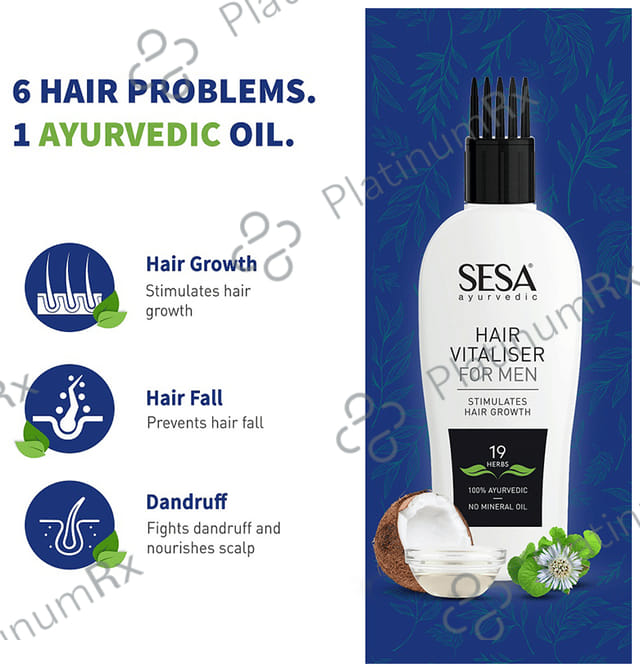 Sesa Ayurvedic Hair Vitaliser for Men
