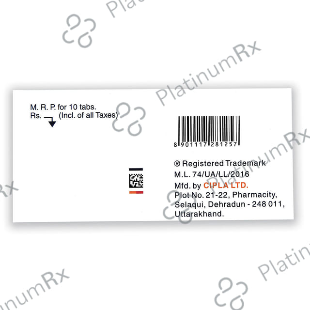 Zaart 25mg Tablet