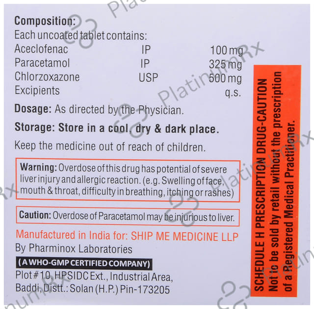 Aceseiv MR 100/500/35mg Tablet 10s