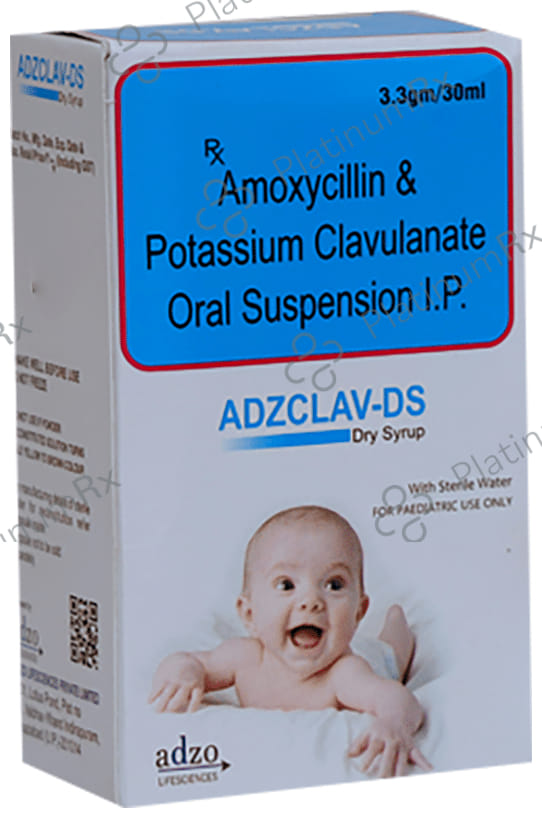 Adzclav DS 200/28.5mg Dry Syrup 30ml
