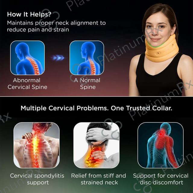 Dr Trust USA Cervical Collar Soft With Support 4102