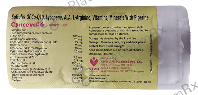 Conceva F Capsule 10s