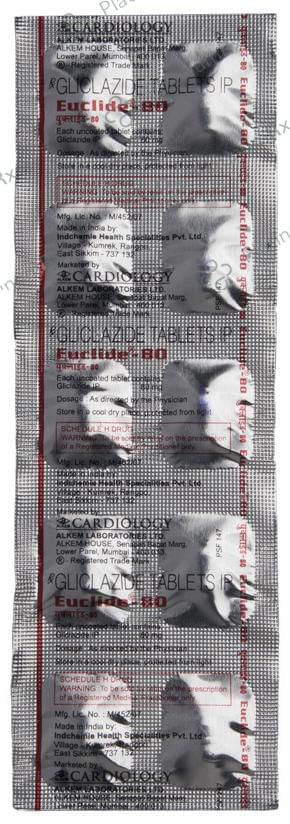 Euclide 80mg Tablet 10s