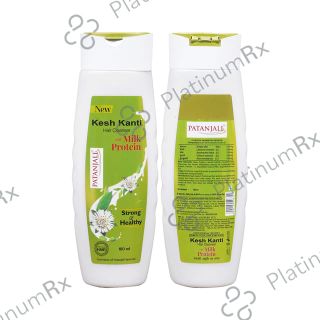 Patanjali Ayurveda Kesh Kanti Milk Protein Hair Cleanser