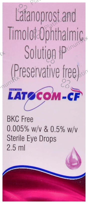 Latocom CF 50mcg/5mg Eye Drop 2.5ml
