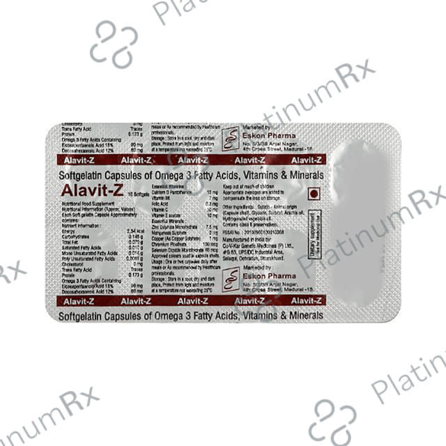 Alavit Z Capsule 10s