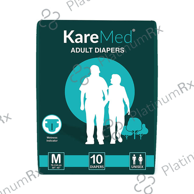 Kare Med Adult Diaper Medium 10s