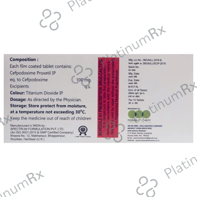 Mupod 100mg Tablet