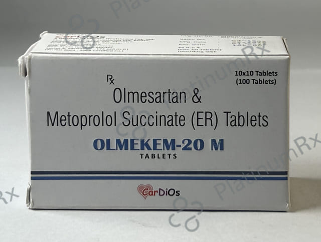 Olmekem 20/50mg M Tablet ER 10s