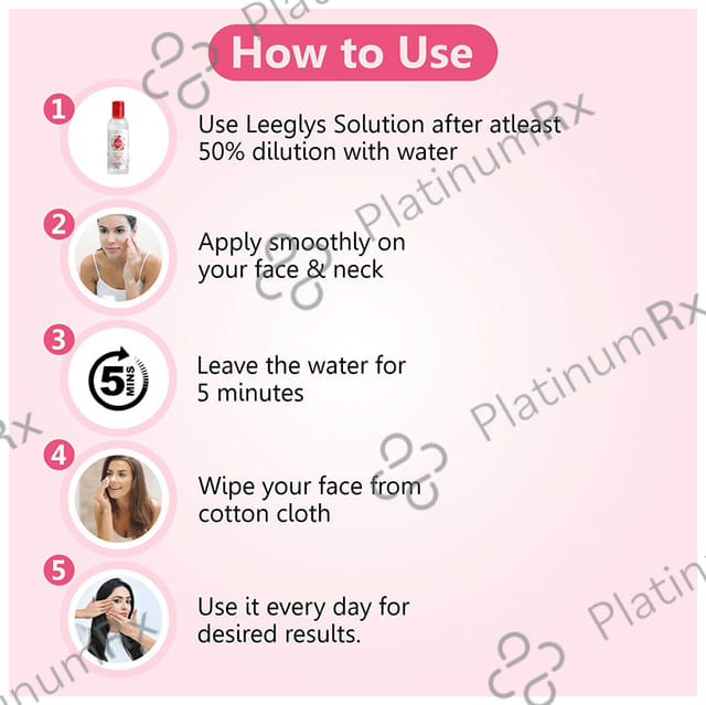 Leeglys Glycerin With Rose Water Liquid 100ml