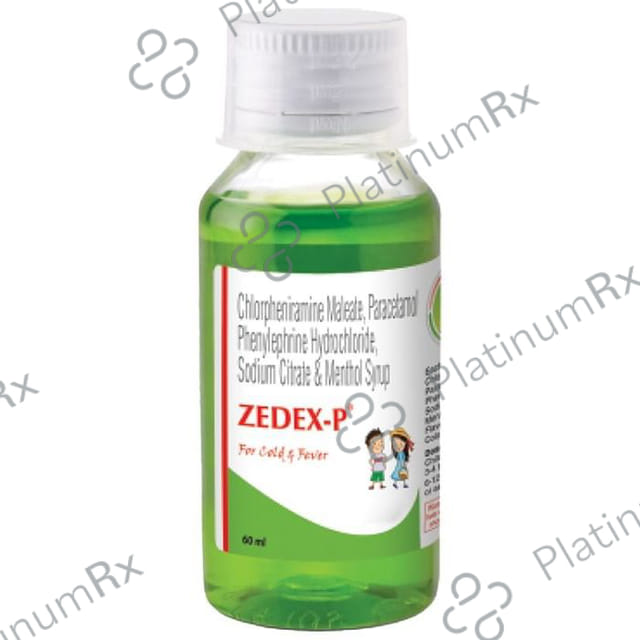 Zedex P Syrup 60ml