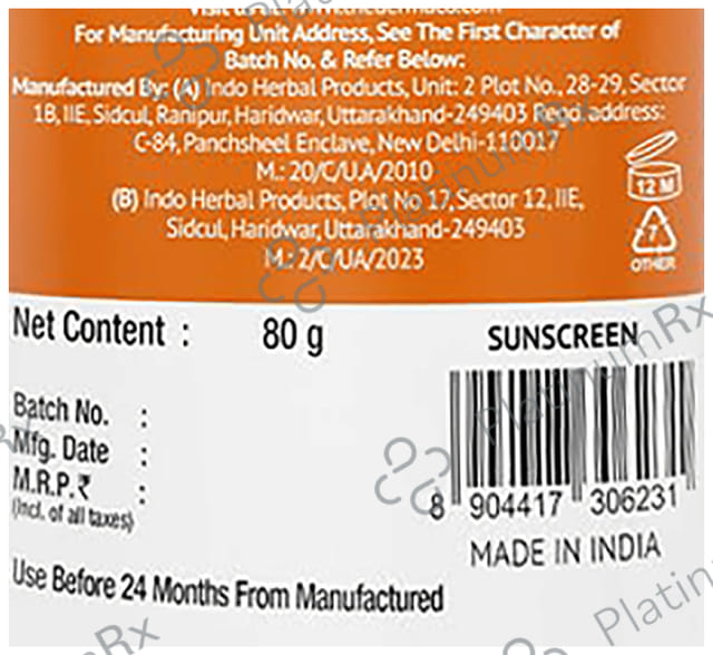 The Derma Co 1% Hyaluronic Sunscreen SPF 50 PA++++ Aqua Gel 80 gm