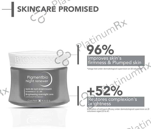 Bioderma Pigmentbio Night Renewer Cream 50ml